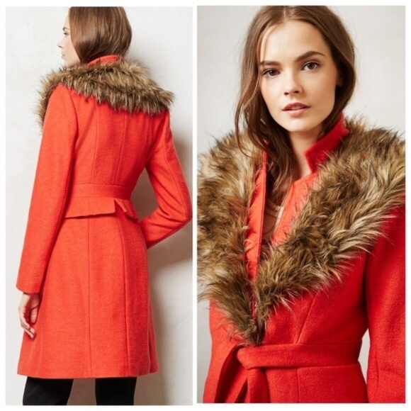Anthropologie Jackets & Blazers - Plenty by Tracy Reese Montaigne Faux Fur Coat